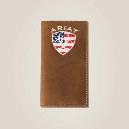 Flag Shield Rodeo Wallet - Ariat Exclusive