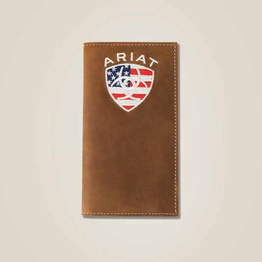 Flag Shield Rodeo Wallet - Ariat Exclusive