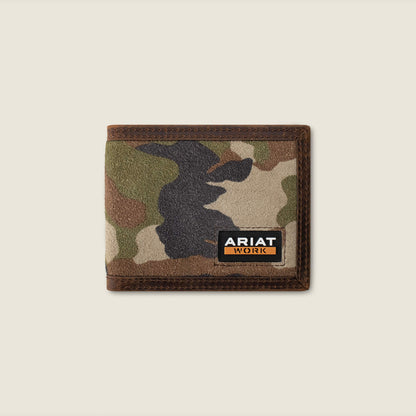 Camo Inlay Bifold Wallet - Ariat Quality