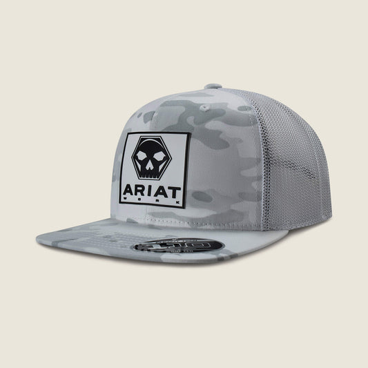 Ariat Work Skull Bolt Patch Cap - Ariat Premium