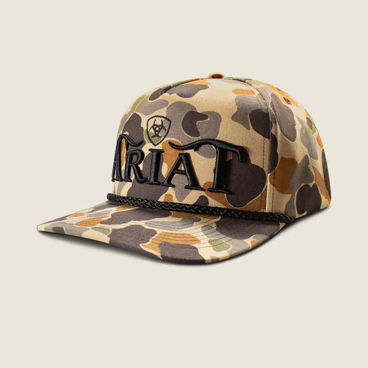 3D Embroidered Camo Cap - Ariat Great Value