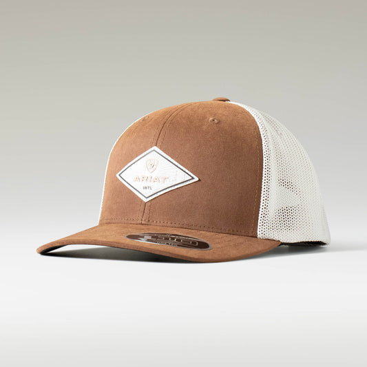 Diamond Leather Patch Cap - Ariat Trusted