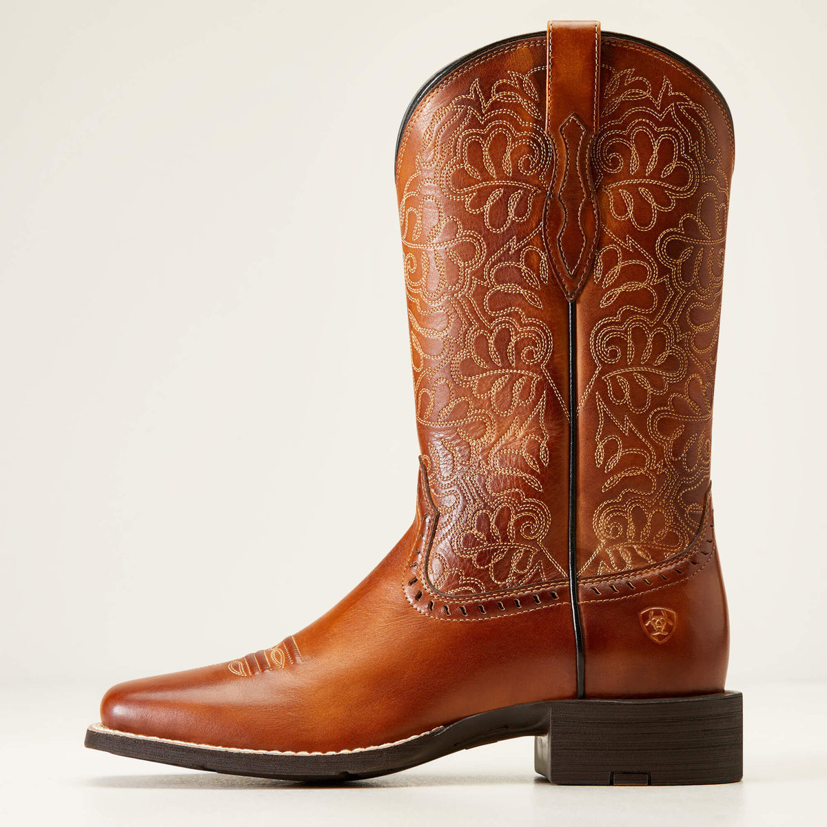 Round Up Remuda Wide Square Toe Western Boot - Ariat Discount