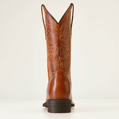 Round Up Remuda Wide Square Toe Western Boot - Ariat Discount