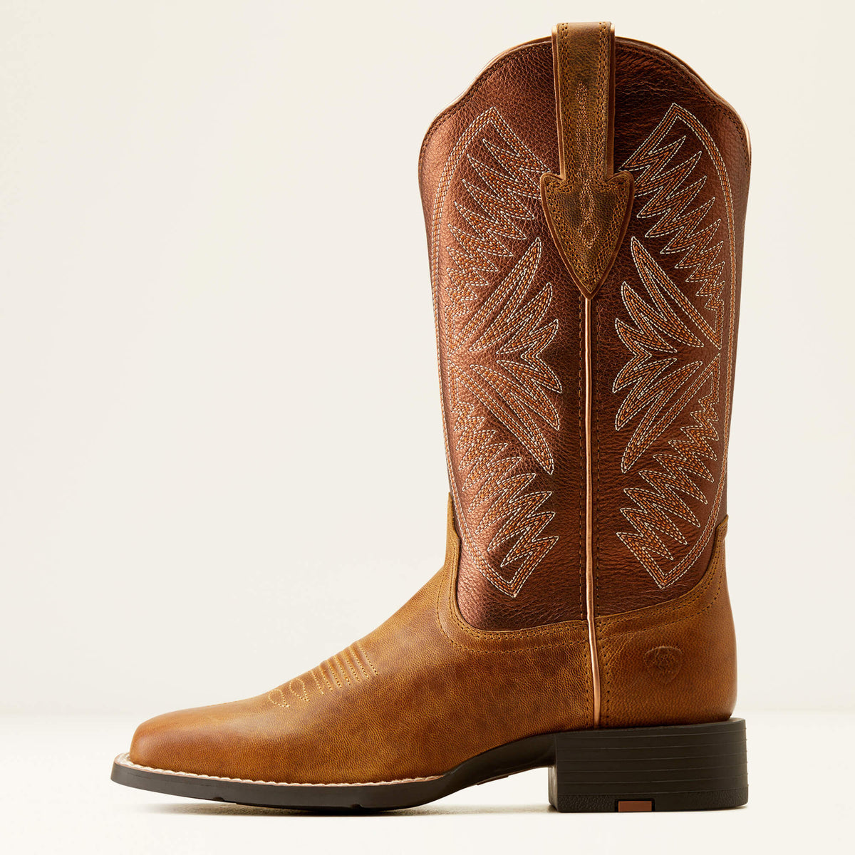 Round Up Ruidoso Wide Square Toe Western Boot - Ariat Exclusive
