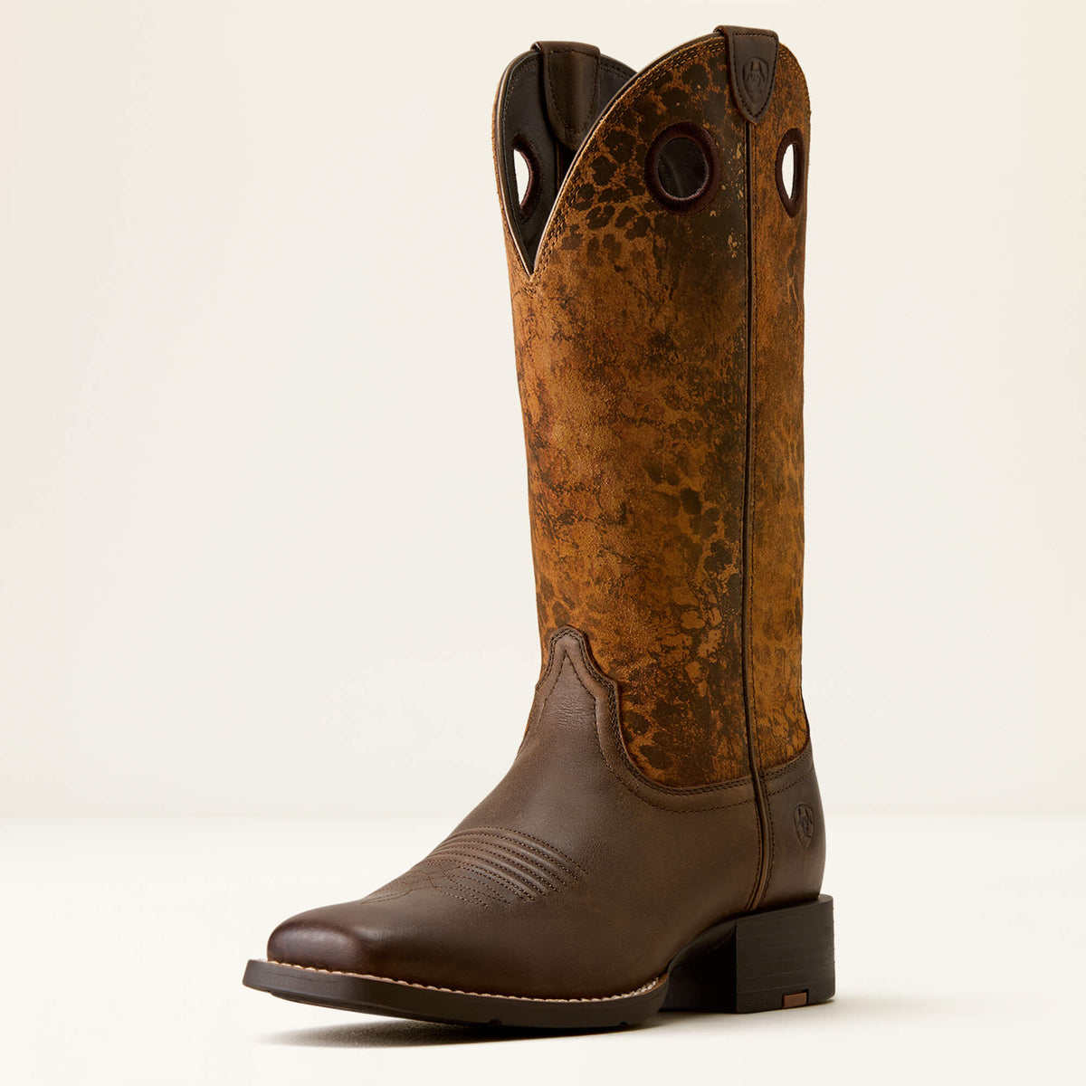 Round Up Ryder Wide Square Toe Western Boot - Ariat Deals