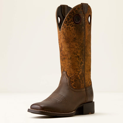 Round Up Ryder Wide Square Toe Western Boot - Ariat Deals