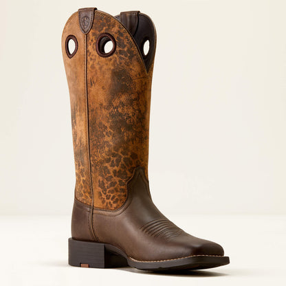 Round Up Ryder Wide Square Toe Western Boot - Ariat Deals