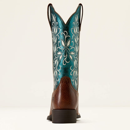 Round Up Holly Wide Square Toe Western Boot - Ariat Hot Sale