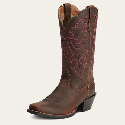 Round Up Square Toe Western Boot - Ariat Essential