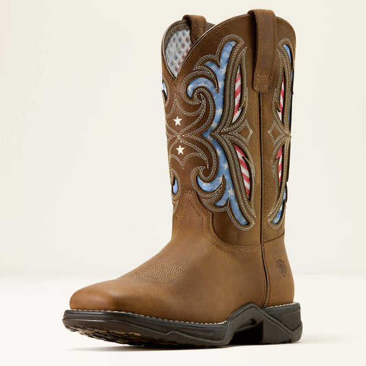 Anthem Proud VentTEK Square Toe Western Boot - Ariat New
