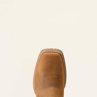 Hybrid Ranchwork Wide Square Toe Western Boot - Ariat Premium