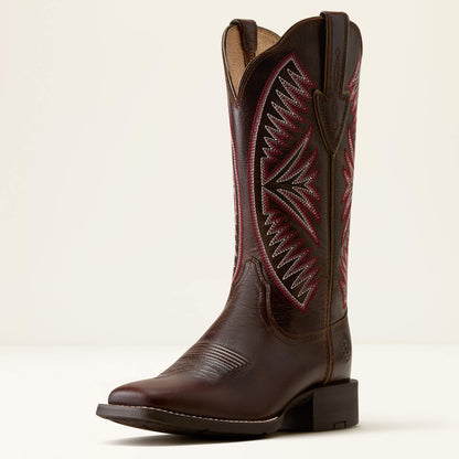 Round Up Ruidoso Wide Square Toe Western Boot - Ariat Everyday