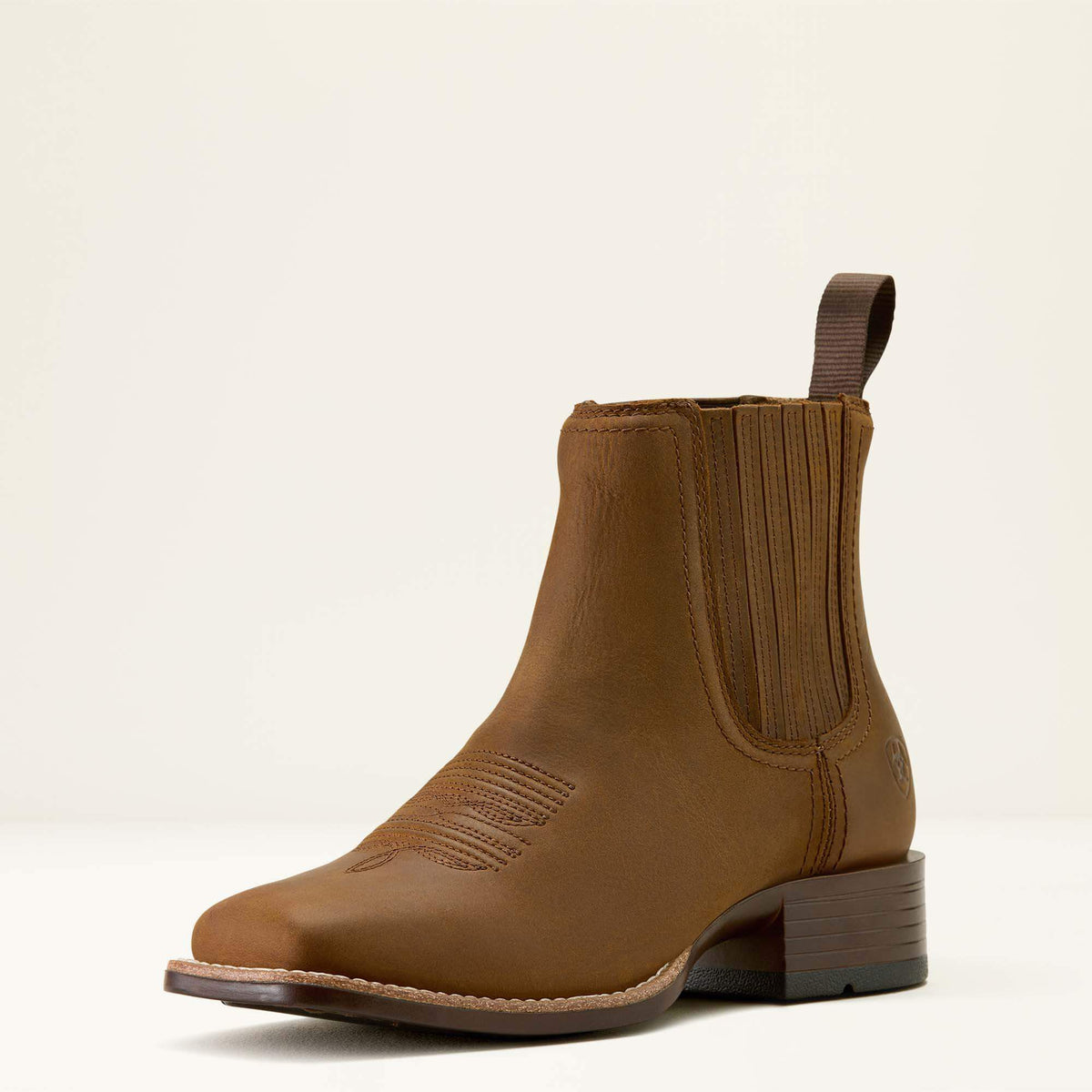 Booker Chelsea Wide Square Toe Western Boot - Ariat Classic