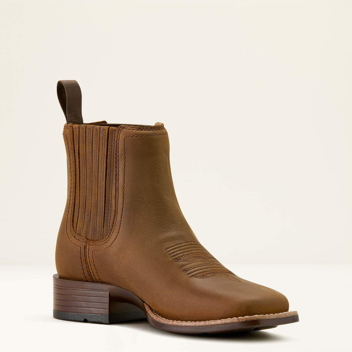 Booker Chelsea Wide Square Toe Western Boot - Ariat Classic