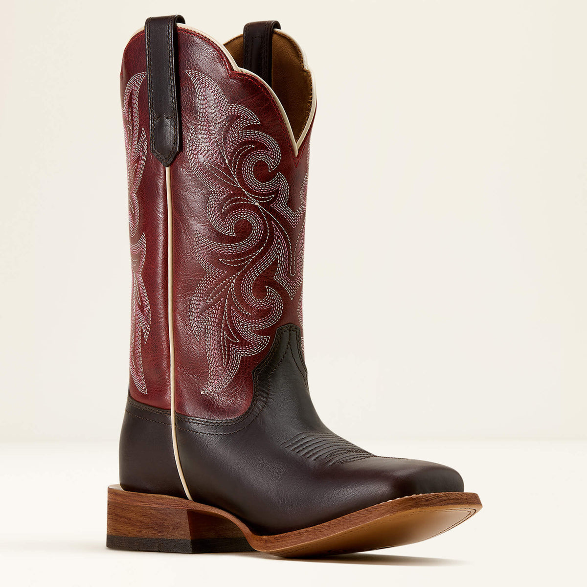 County Lane Wide Square Toe Western Boot - Ariat Popular