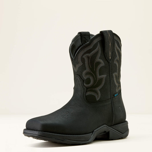 Anthem Shortie II Waterproof Square Toe Western Boot - Ariat Everyday