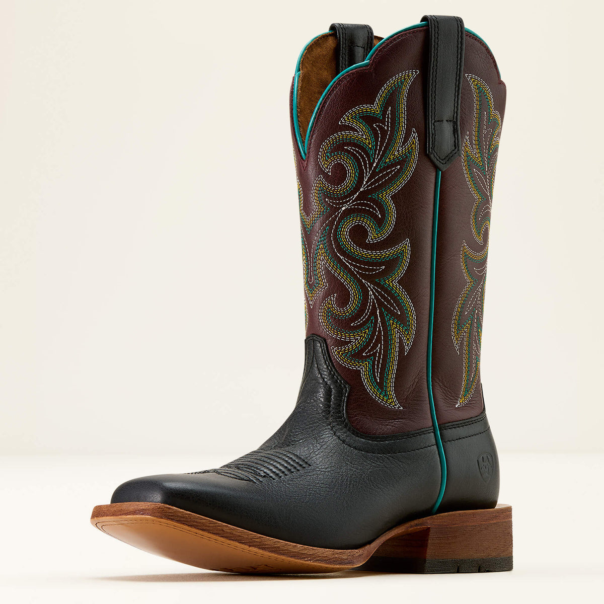 County Lane Wide Square Toe Western Boot - Ariat Hot Sale