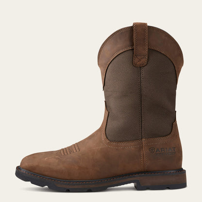 Groundbreaker Wide Square Toe Waterproof Steel Toe Work Boot - Ariat Quality