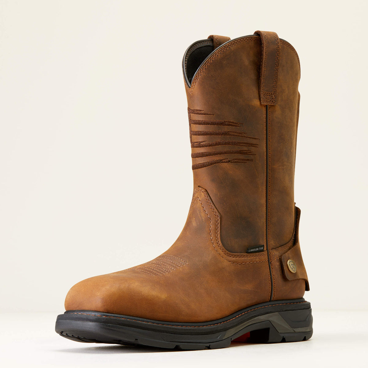 WorkHog XT Patriot EZ Zip Carbon Toe Work Boot - Ariat Great Value