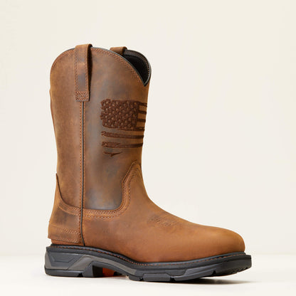 WorkHog XT Patriot EZ Zip Carbon Toe Work Boot - Ariat Great Value