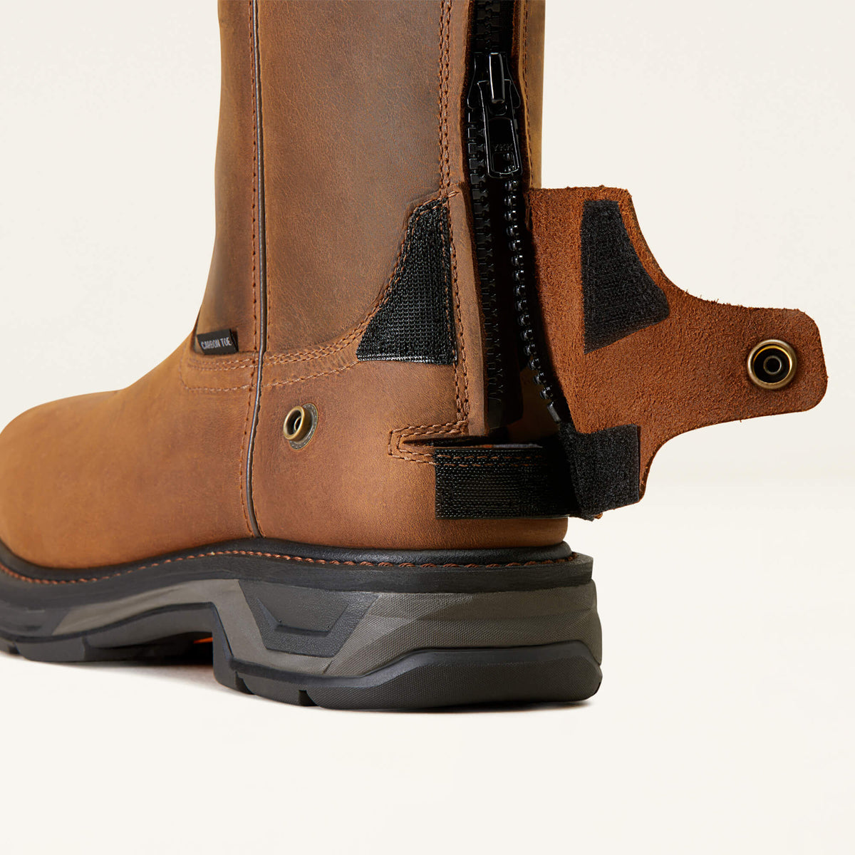WorkHog XT Patriot EZ Zip Carbon Toe Work Boot - Ariat Great Value