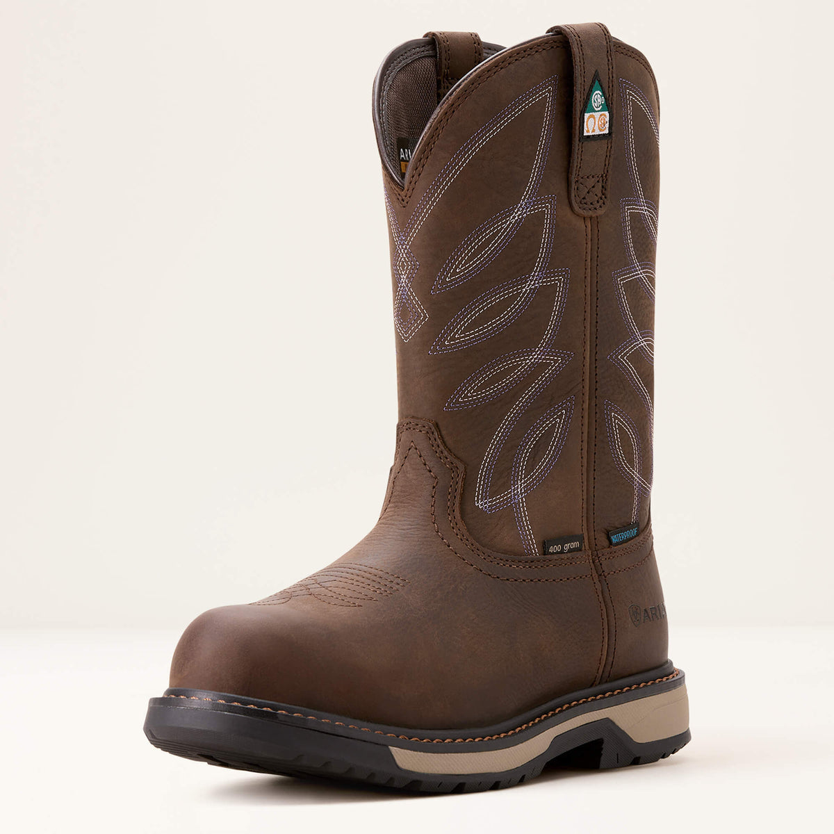 Riveter CSA Glacier Grip Waterproof 400g Composite Toe Work Boot - Ariat Signature