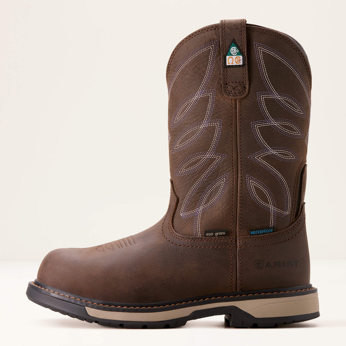 Riveter CSA Glacier Grip Waterproof 400g Composite Toe Work Boot - Ariat Signature