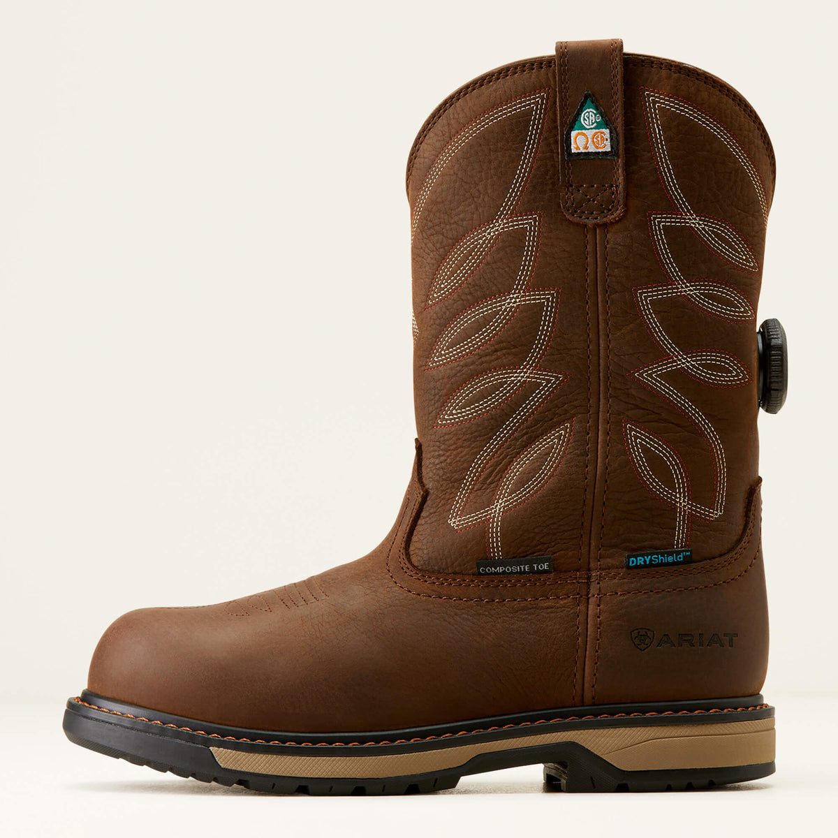 Riveter Pull-On BOA CSA Waterproof Composite Toe Work Boot - Ariat Trusted