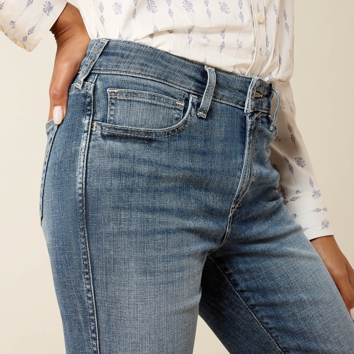 High Rise Vera Slim Trouser Jeans - Ariat Everyday