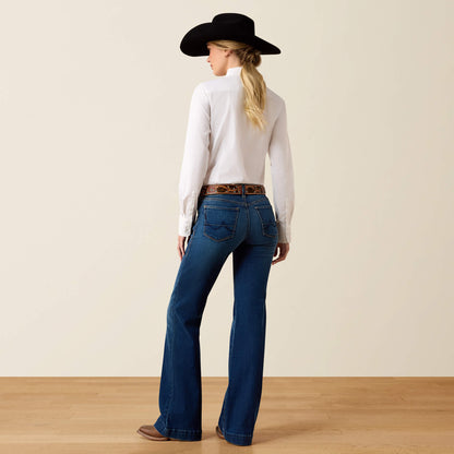 Mid Rise Kelsea Trouser Jeans - Ariat Essential