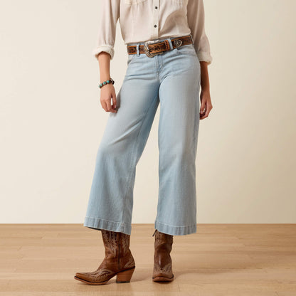 Perfect Rise Clare Wide Leg Crop Jeans - Ariat Best Price