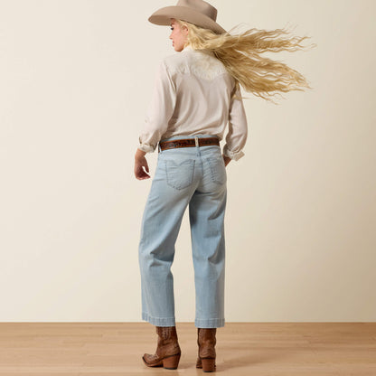 Perfect Rise Clare Wide Leg Crop Jeans - Ariat Best Price