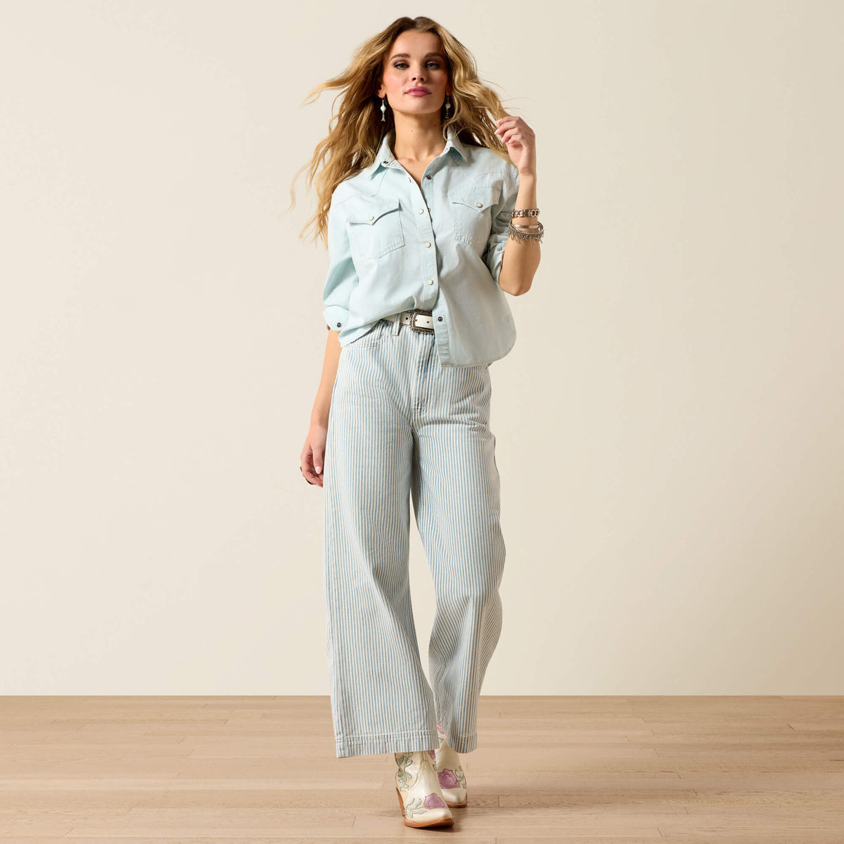Ultra High Rise Jazmine Wide Leg Jeans - Ariat Signature