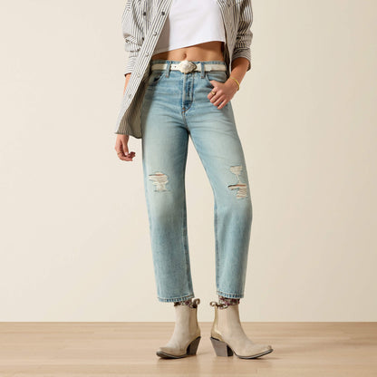 Ultra High Rise Tomboy Relaxed Straight Leg Jeans - Ariat Everyday