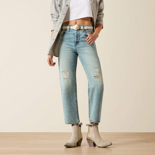 Ultra High Rise Tomboy Relaxed Straight Leg Jeans - Ariat Everyday