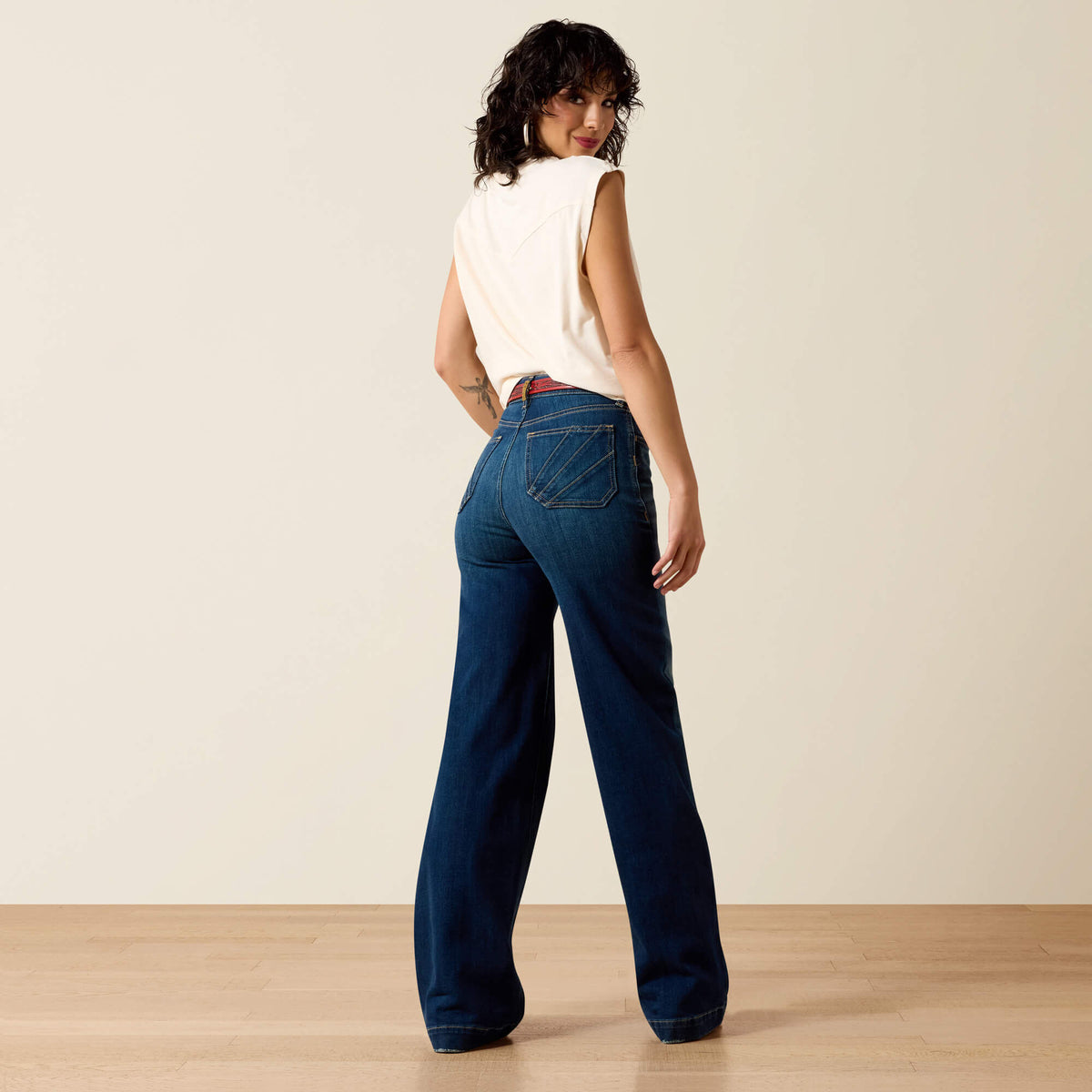 Ultra High Rise Penelope Wide Leg Jeans - Ariat Top Pick