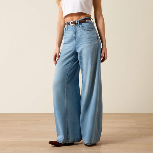Ultra High Rise Calamity Comfort Wide Leg Jeans - Ariat Latest