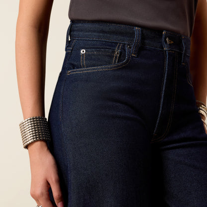 Ultra High Rise Jazmine Super Wide Jeans - Ariat Featured