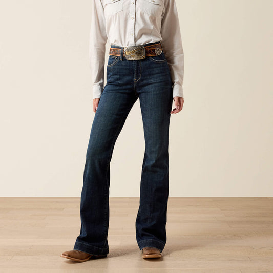 High Rise Vivienne Slim Trouser Jeans - Ariat Trusted