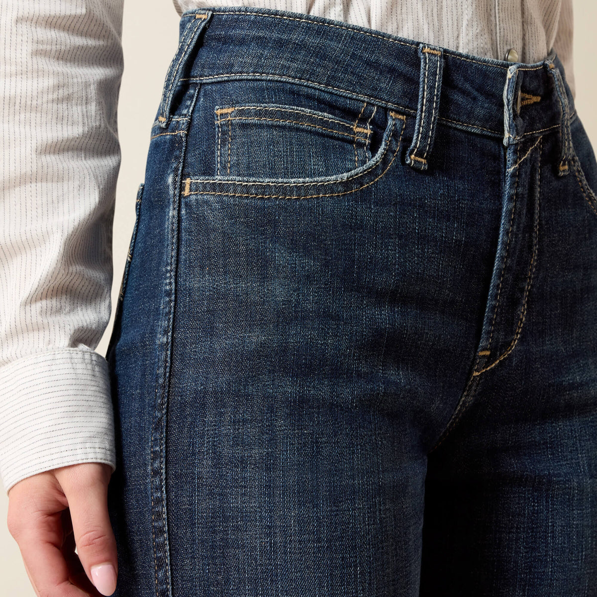 High Rise Vivienne Slim Trouser Jeans - Ariat Trusted
