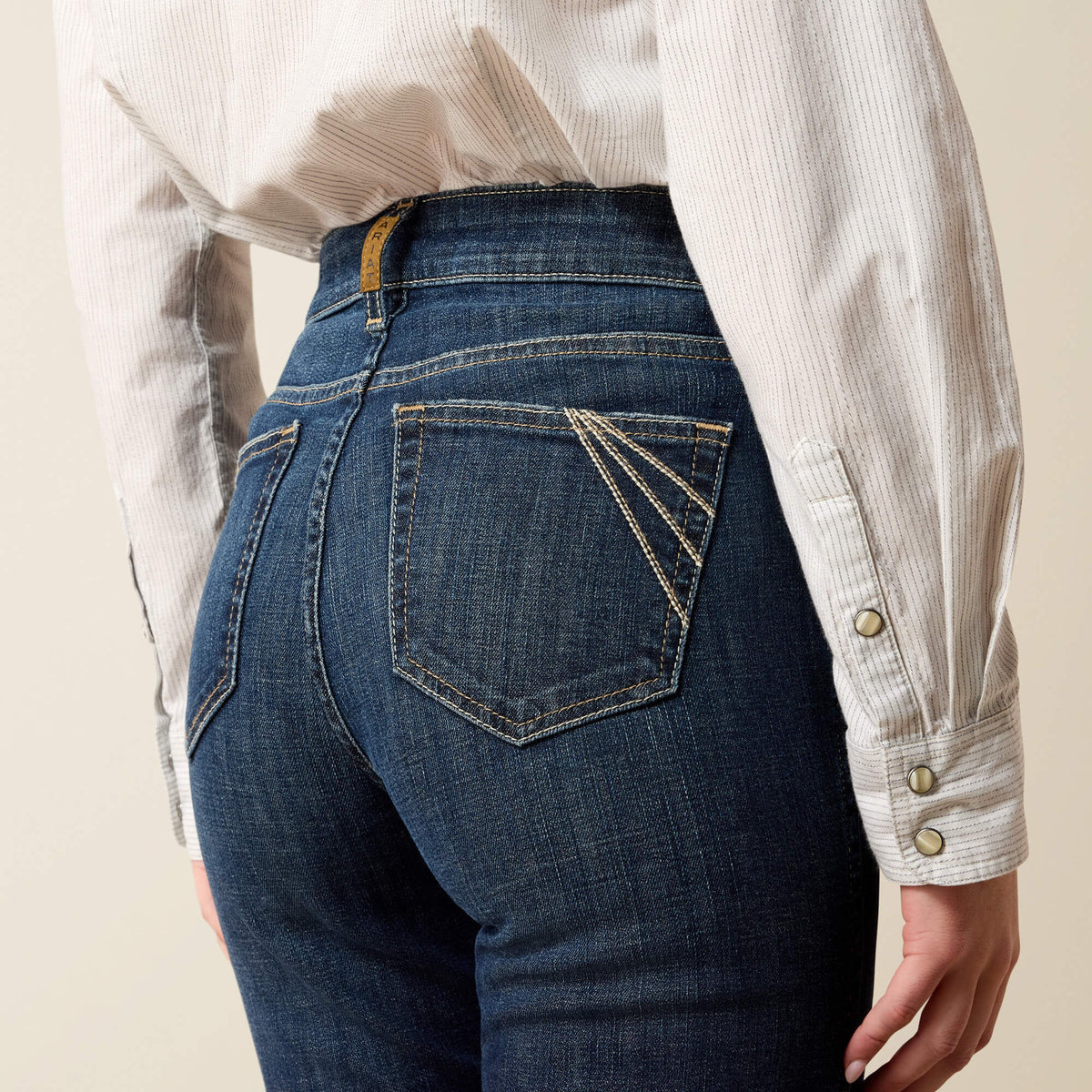 High Rise Vivienne Slim Trouser Jeans - Ariat Trusted