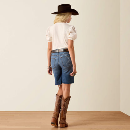 Ultra High Rise Relaxed Tomboy 10" Shorts - Ariat Essential