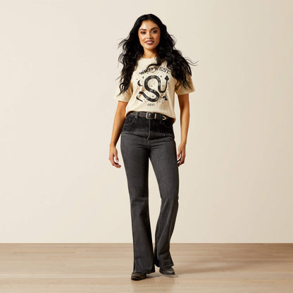 Ultra High Rise Cheyenne Yoke Tomboy Boot Cut Jean - Ariat Discount
