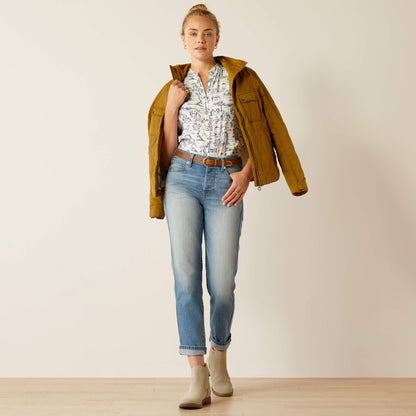 High Rise Bridle Slim Straight Leg Jeans - Ariat Recommended