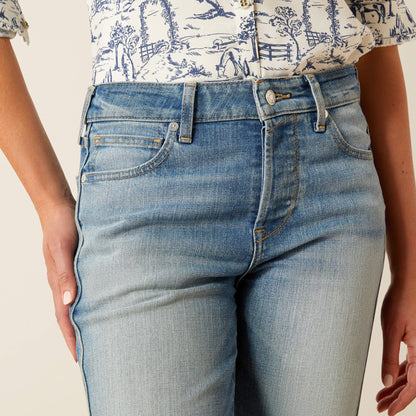 High Rise Bridle Slim Straight Leg Jeans - Ariat Recommended