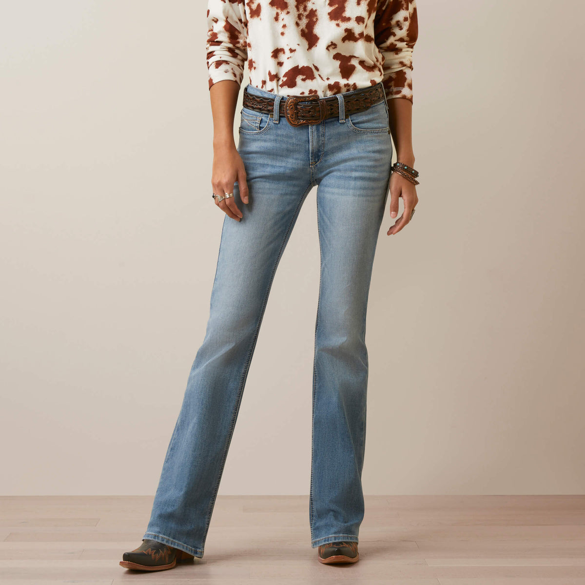 R.E.A.L. Perfect Rise Arrow Fit Penelope Boot Cut Jean - Ariat Everyday