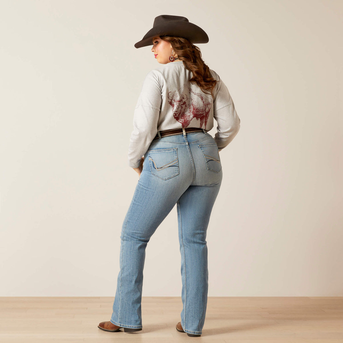 R.E.A.L. Perfect Rise Arrow Fit Penelope Boot Cut Jean - Ariat Everyday