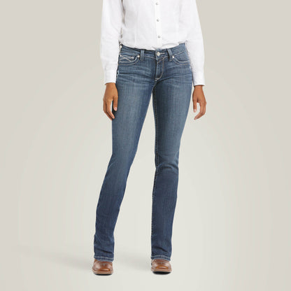 Arrow Fit Mid Rise Gianna Straight Leg Jeans - Ariat Signature