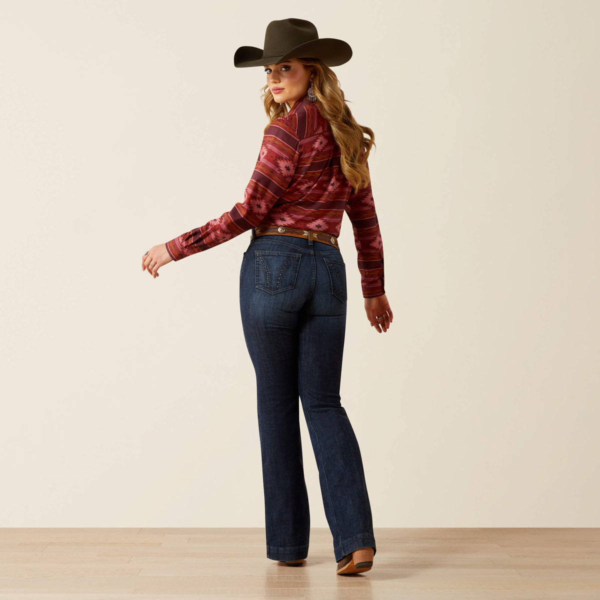 High Rise Frazey Slim Trouser Jeans - Ariat Best Seller